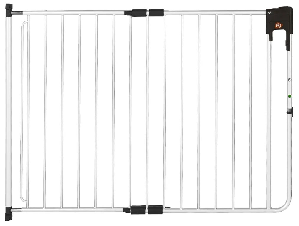 A3 Baby & Kids Πόρτα Ασφαλείας για Παιδιά SafeDoor Λευκή 75,5-116 εκ.