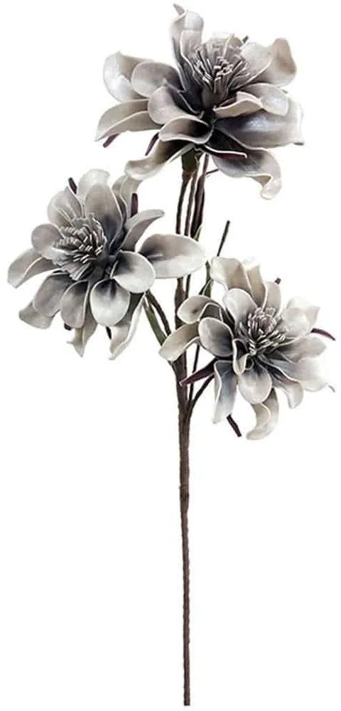 Τεχνητό Λουλούδι Ντάλια 00-00-6062-3 106cm Grey Marhome Foam