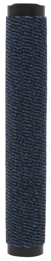 Πατάκια Απορροφητικά Σκόνης 2 τεμ. Ορθογώνια Μπλε 120x180 εκ. - Μπλε