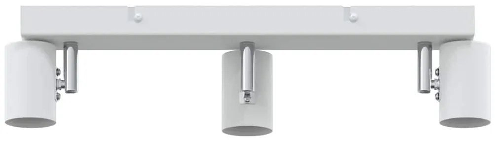 vidaXL Σποτ οροφής Λευκό 38 x 6.5 x 11.5 εκ Ατσάλι
