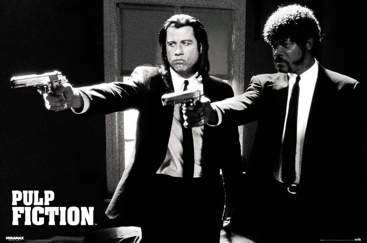 Αφίσα Pulp Fiction - Guns