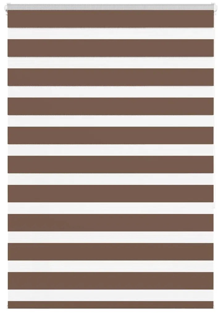 Ζέβρα τυφλή Καφέ Πλάτος υφάσματος 100,9 εκ. Πολυεστέρας