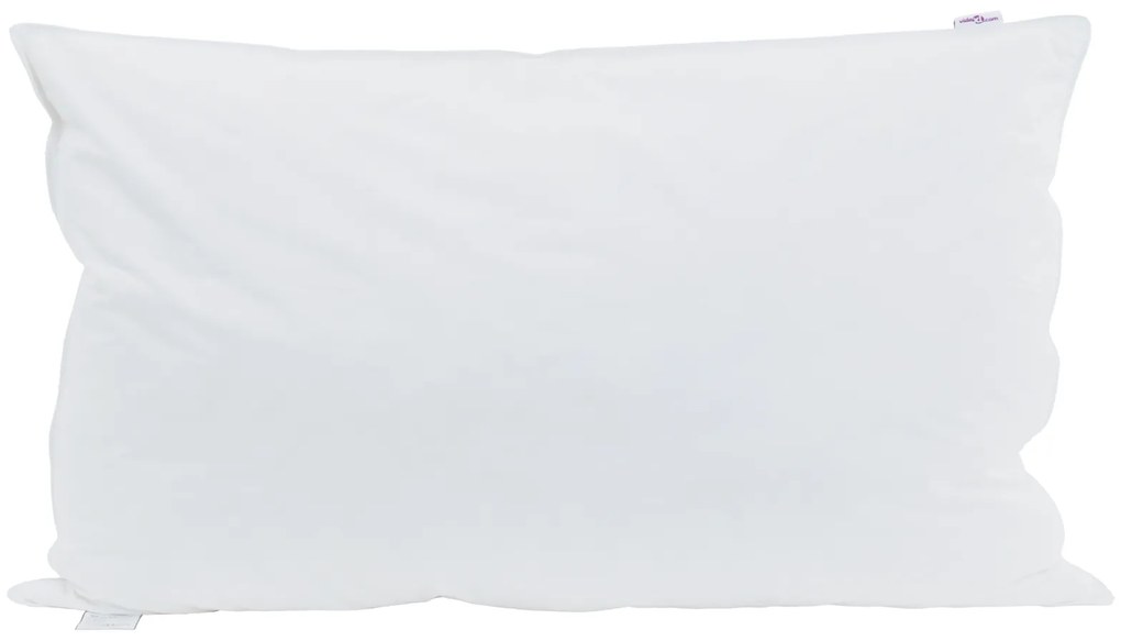 vidaXL Μαξιλάρια 2 pcs Λευκό 40 x 80 εκ. 130gsm 100% βαμβάκι