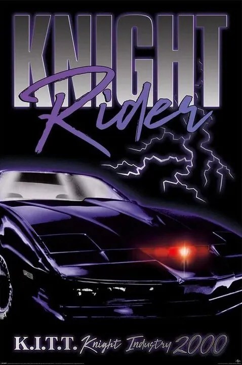 Αφίσα Knight Rider - Kitt Knight Industry 2000, (61 x 91.5 cm)