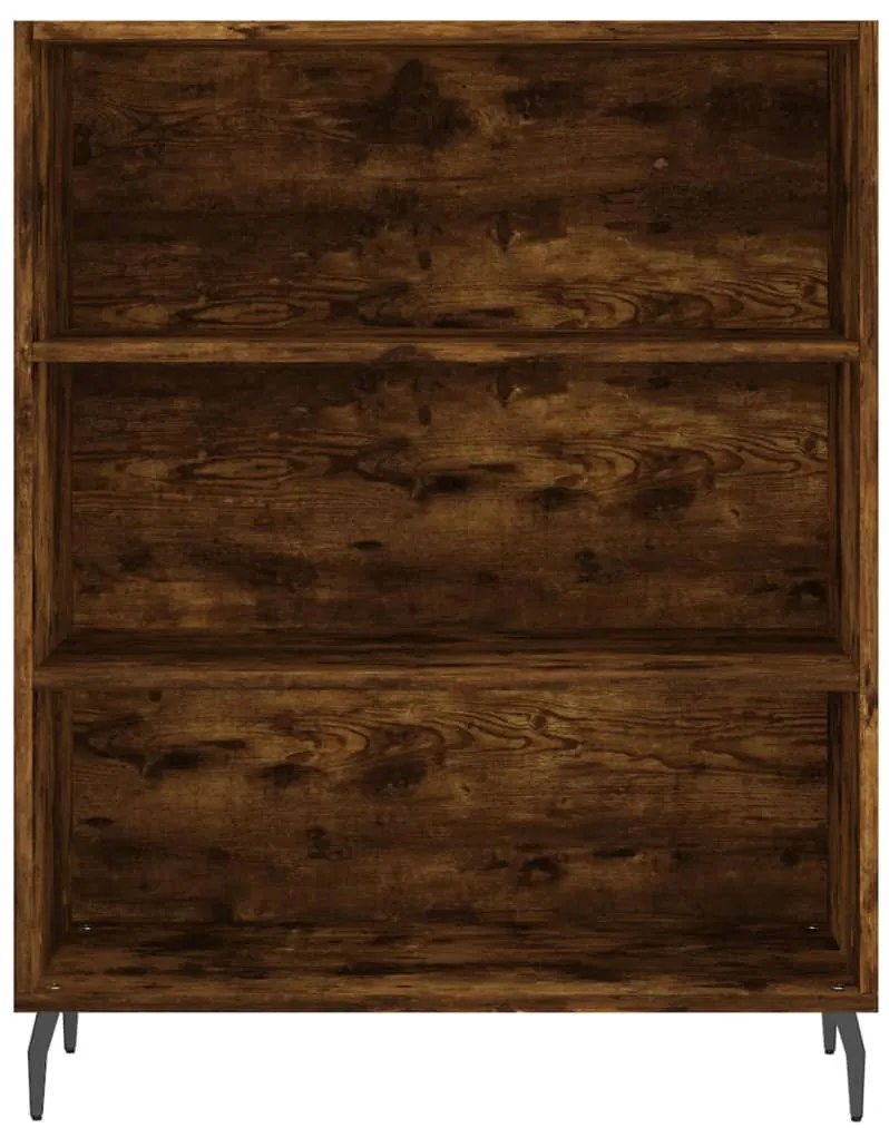 vidaXL Ραφιέρα Καπνιστή Δρυς 69,5 x 32,5 x 90 εκ. από Επεξεργ. Ξύλο