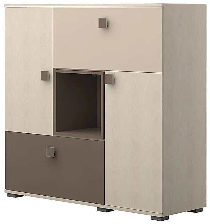 Κομότα Fylliana Καφέ 125x44x124 εκ. 125x44x124 εκ.