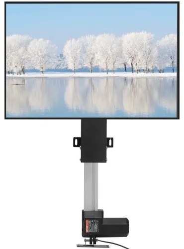 VEVOR Motorized TV Lift Stroke Length 20 Inches Motorized TV Mount Fit for 28-32&quot; TV Lift with Remote Control Height Adjustable Load Capacity 132 Lbs Wireless Remote Control