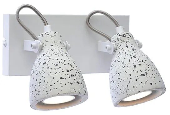 Φωτιστικό Οροφής - Σποτ AR1822W23WT 2ΧGU10 23X15X18 White Aca Decor Ceramic