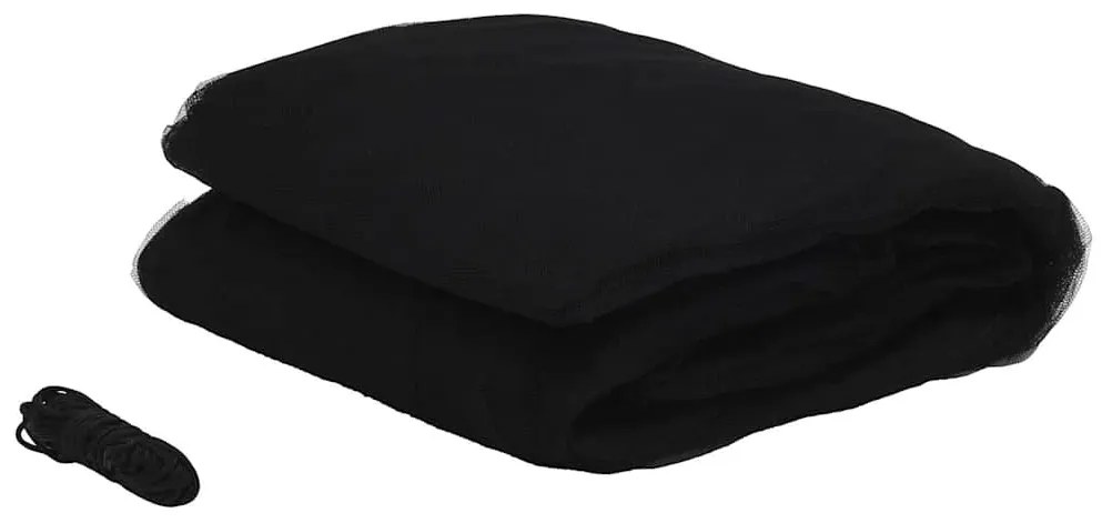 vidaXL Κουνουπιέρα Εσωτ./Εξ. Χώρου 156 Μαύρη 300x300x250εκ. από Δίχτυ