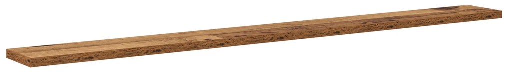 vidaXL Δίσκος Βιβλιοθήκης 4 pcs Καφέ 100 x 40 x 1.5 εκ. Μοριοσανίδα