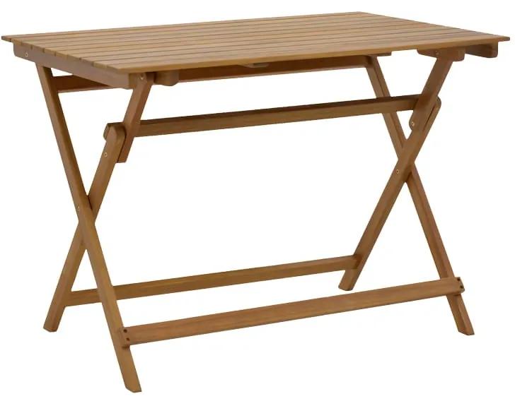 Τραπέζι Jaybo pakoworld πτυσσόμενο φυσικό ξύλο ακακίας 100x65x72εκ