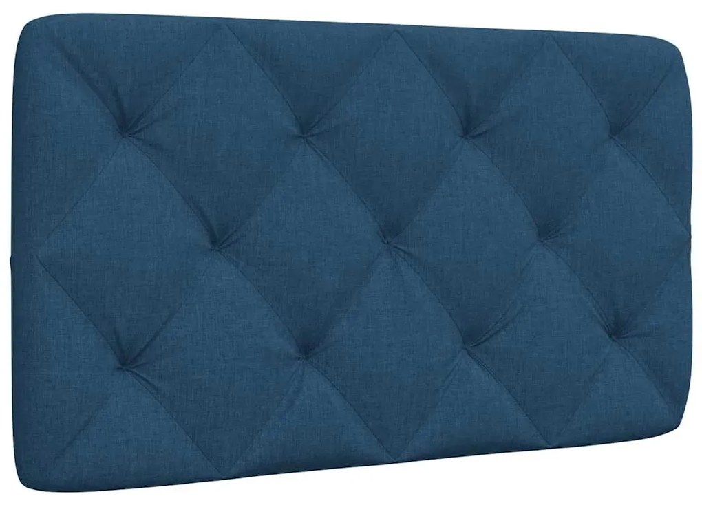 vidaXL Μαξιλάρι για Κεφαλάρι Μπλε 90 εκ. Υφασμάτινο
