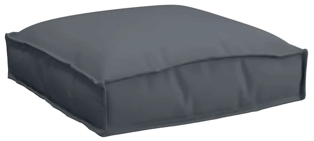 vidaXL Μαξιλάρι παλέτας για κάθισμα 2 pcs Ανθρακί 40 x 40 x 8 εκ.