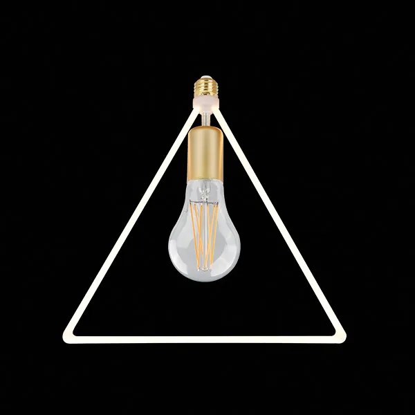 Διακοσμητική Λάμπα LED Eurolamp Dimmable E27/12W/2700K/1500Lm Triangle 147-78722
