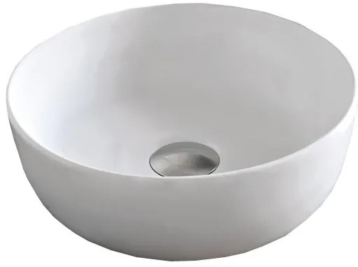 Νιπτήρας Scarabeo Glam Up-Leuko - Mat-Διάμετρος: 33 εκ.