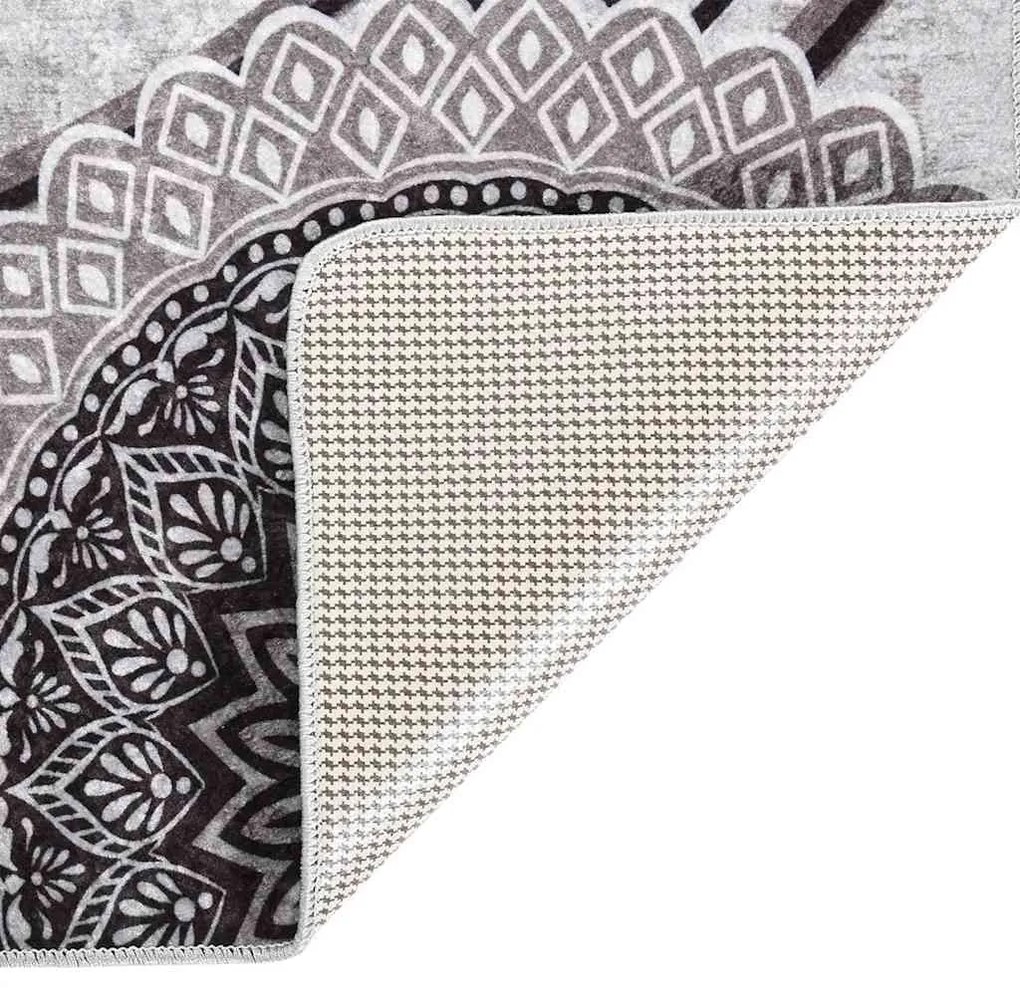 vidaXL Χαλί Πλενόμενο Αντιολισθητικό Πολύχρωμο 120 x 180 εκ.