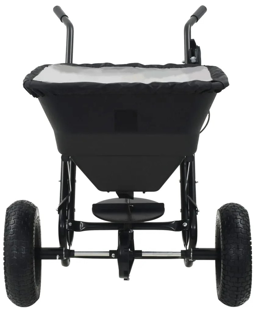 vidaXL Διανομέας Αλατιού Ώθησης 45 L 106 x 73 x 76 εκ. από PVC/Ατσάλι