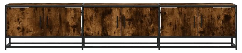 vidaXL Έπιπλο Τηλεόρασης Καπνιστή Δρυς 210x35x41 εκ. Επεξ. Ξύλο