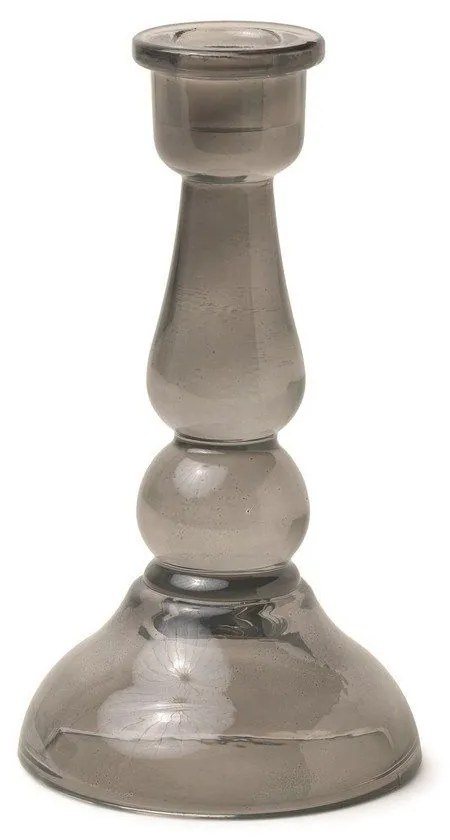 Κηροπήγιο PW-THA008EU Γυάλινο 9x17cm Black Paddywax Glass