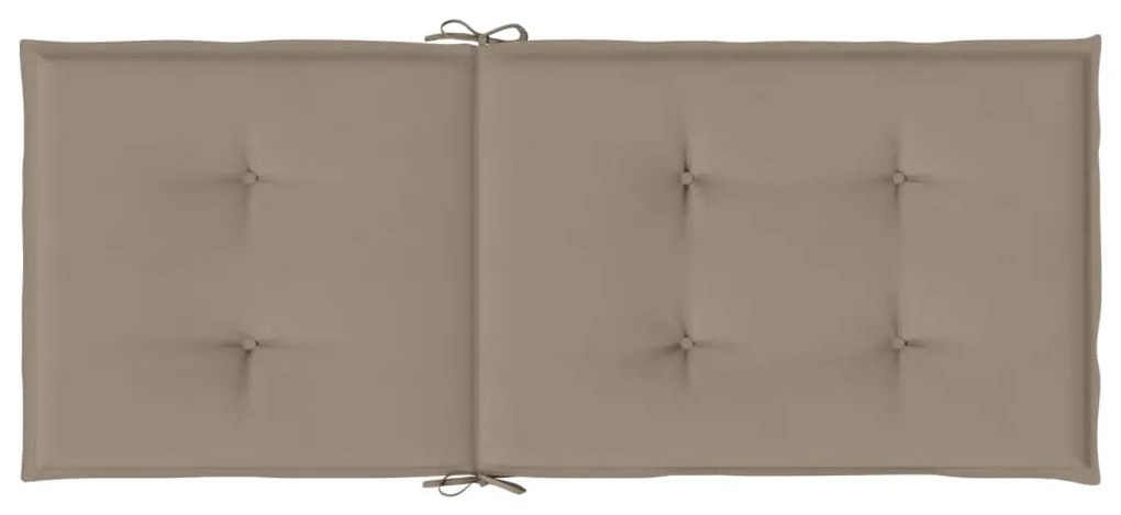 ΜΑΞΙΛΑΡΙΑ ΚΑΡΕΚΛΑΣ ΚΗΠΟΥ ΜΕ ΠΛΑΤΗ 6 ΤΕΜ. TAUPE 120X50X4 ΕΚ. 314112