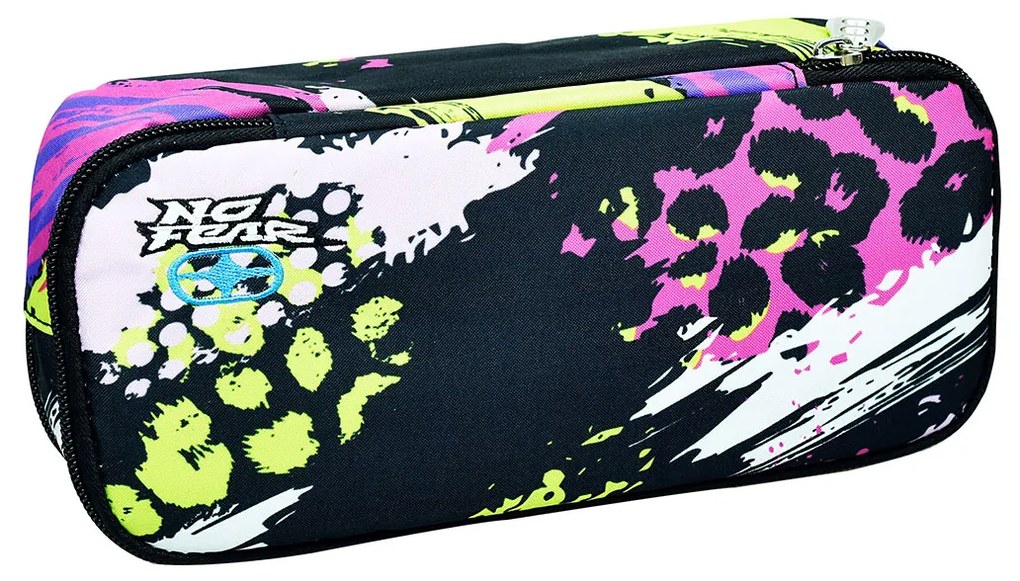 Κασετίνα Διπλή (23x6x10) No Fear Fluo Prints
