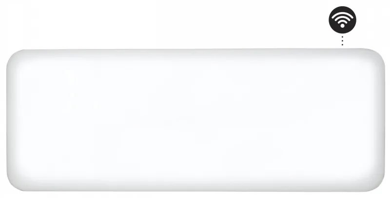 Θερμοσίφωνας Mill Invisible WiFi PA1200WIFI3, 1200W, 18 m2, 10 ρυθμίσεις θερμοκρασίας, Wi-Fi, Bluetooth, IPX4, Λευκό
