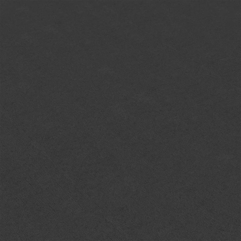 vidaXL Διαχωριστικό Βεράντας Ανθρακί 120 x 500 εκ. Ύφασμα Oxford