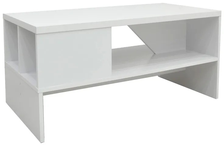 Τραπέζι σαλονιού Naya  σε λευκή απόχρωση 93x46x43εκ