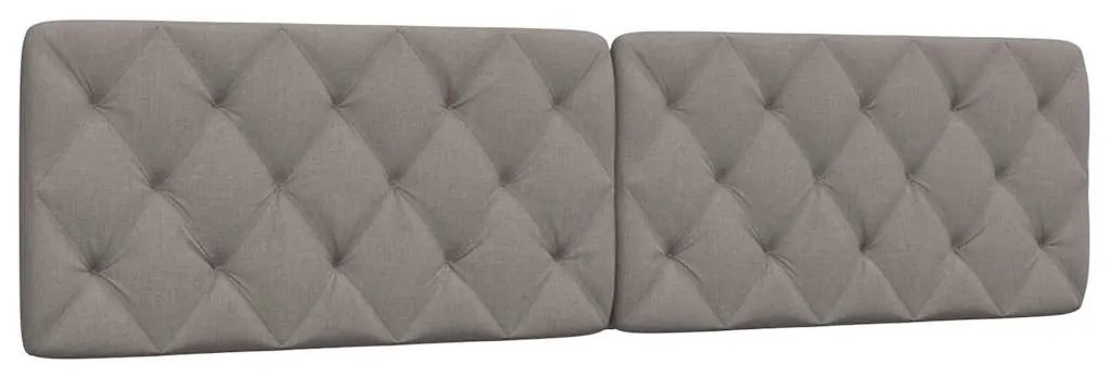 vidaXL Μαξιλάρι για Κεφαλάρι Taupe 200 εκ. Υφασμάτινο