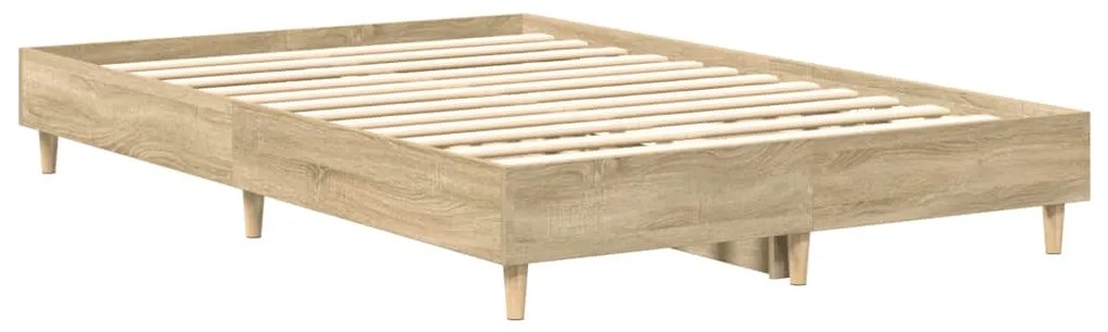 vidaXL Πλαίσιο Κρεβατιού χωρίς Στρώμα Sonoma Δρυς 120x200εκ. Επ. Ξύλο