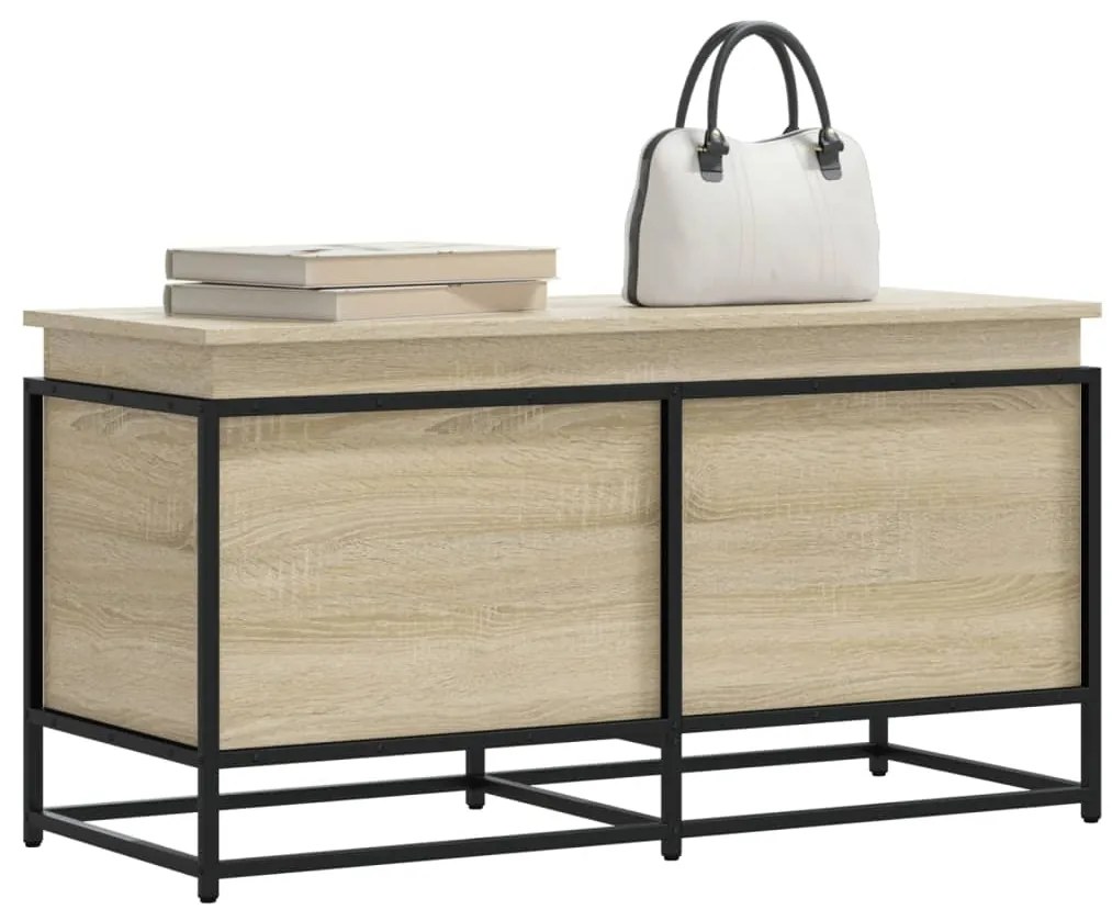 vidaXL Κουτί Αποθήκευσης με Sonoma Δρυς 100x40x51,5 εκ. Επεξ. Ξύλο