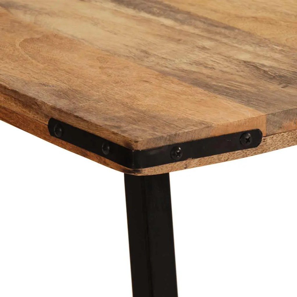 vidaXL Τραπεζαρία 180 x 90 x 75 εκ. από Μασίφ Ξύλο Μάνγκο