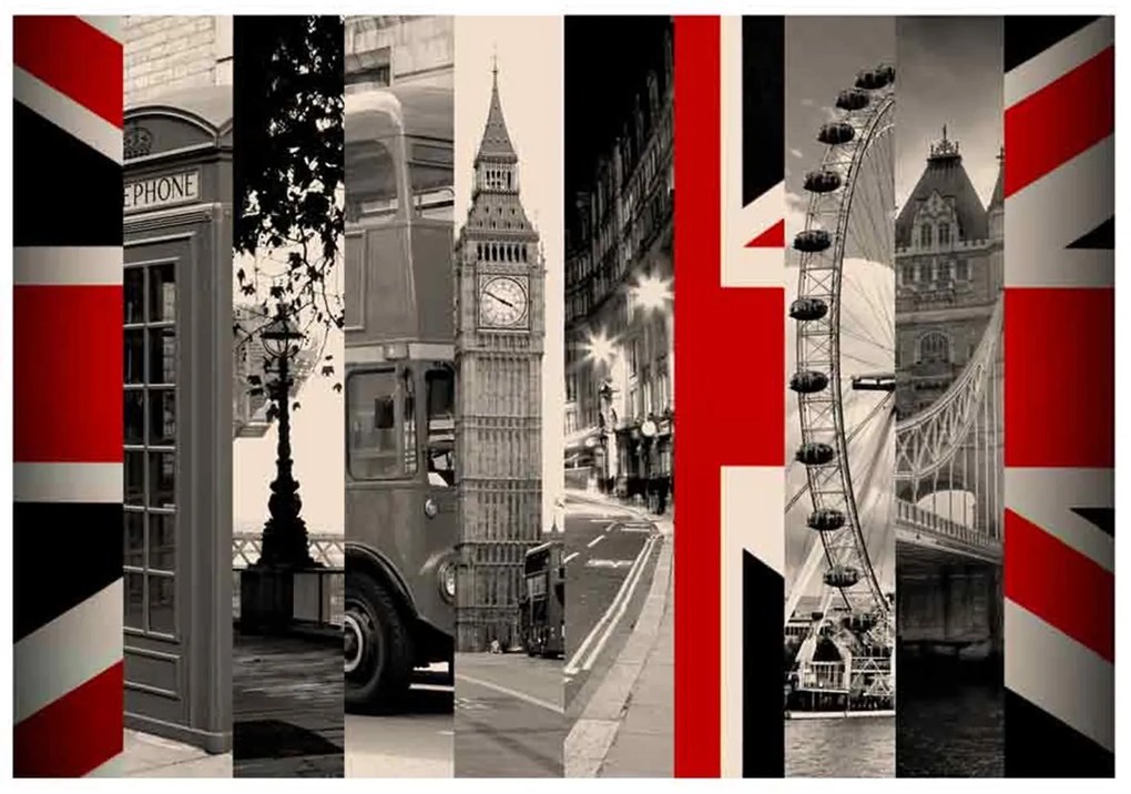 Φωτοταπετσαρία - Symbols of London 100x70