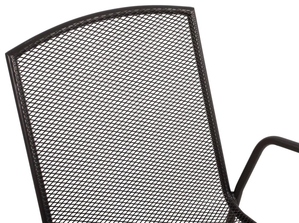 Καρέκλα - Πολυθρόνα ELIJAH C5005.01 Μεταλλική Ανθρακί 54x62x89Υ εκ. 54x62x89 εκ.