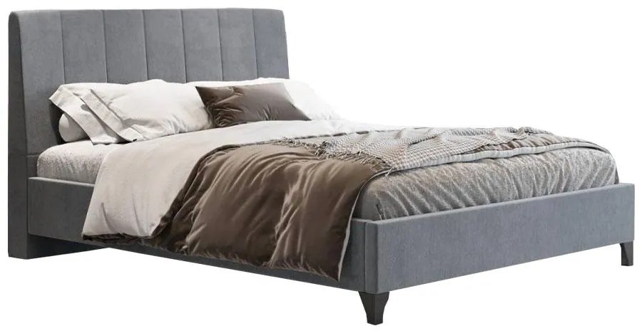 Σετ κρεβατι STRIPES Διπλό με Ανατομικό Στρώμα 160x200 εκ. Σετ 3 τμχ. 170x210x115 εκ.