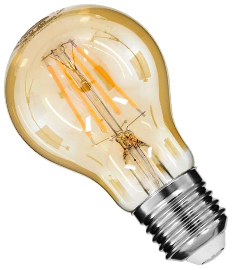 Λαμπτήρας Led Long Filament 99036 A60 E27 6W 630lm Dimmable Honey GloboStar