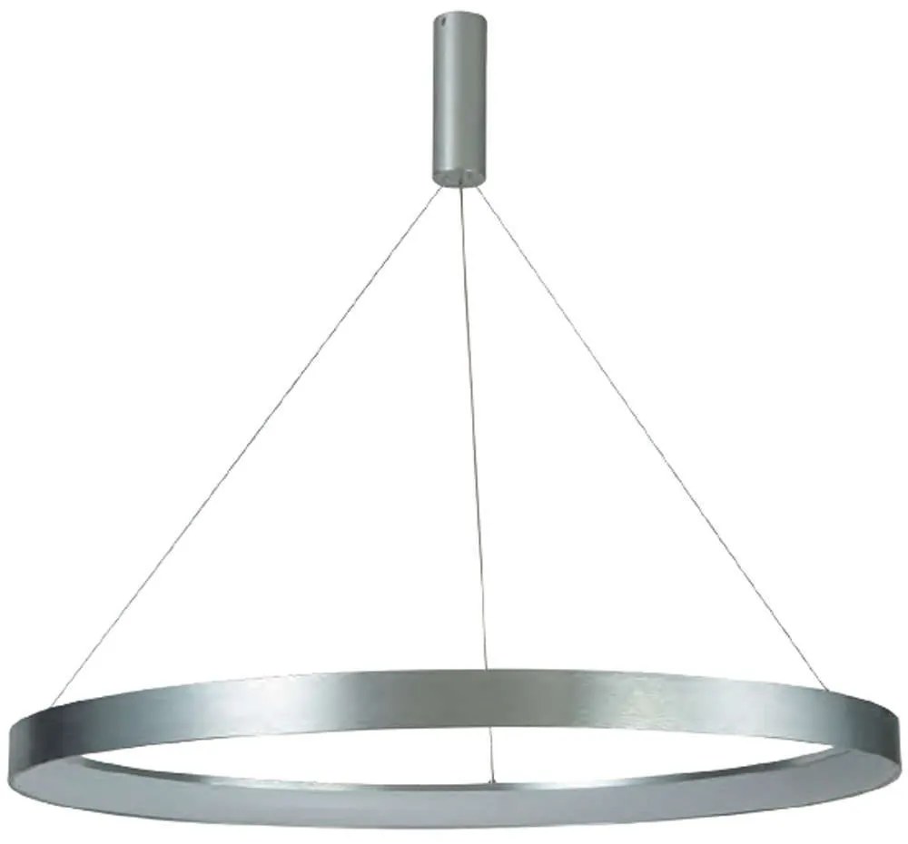 Φωτιστικό Οροφής 77-8146 Led 100cm Amaya Nickel Mat Homelighting Aluminum,Acrylic