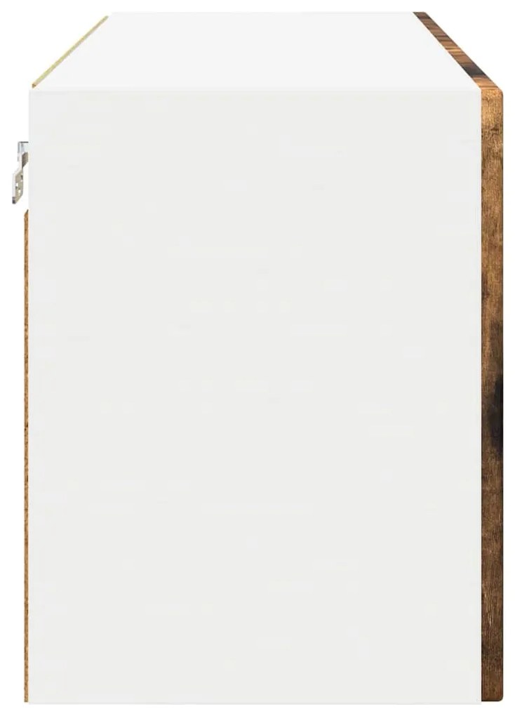 vidaXL Ντουλάπα Κουζίνας με ράφι 2 pcs Καπνιστό Δρύς 60 x 31 x 40 εκ