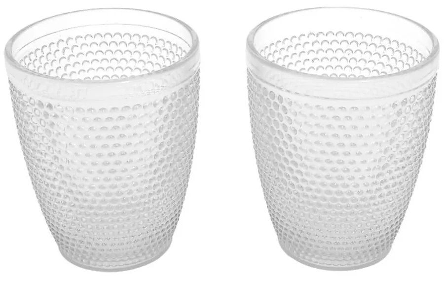 Γυάλινο Ποτήρι Ουίσκι Dot Σετ 6 Τμχ Clear 373-00-550 Glass