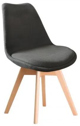MARTIN καρέκλα Ξύλο/Ύφ.Γκρι/Μοντ.ταπετσαρία 49x57x82cm ΕΜ136,44F