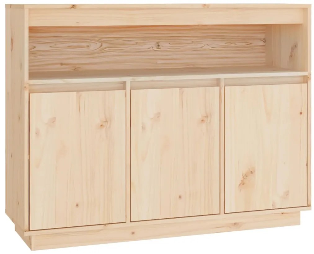 vidaXL Μπουφές 104,5 x 34 x 80 εκ. από Μασίφ Ξύλο Πεύκου