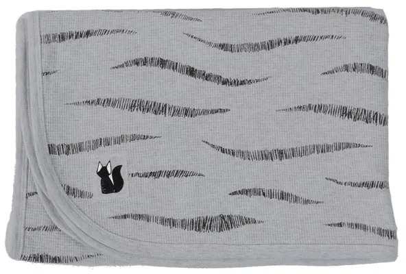 Κουβέρτα Πικέ Αγκαλιάς (75x100) Minene Grey