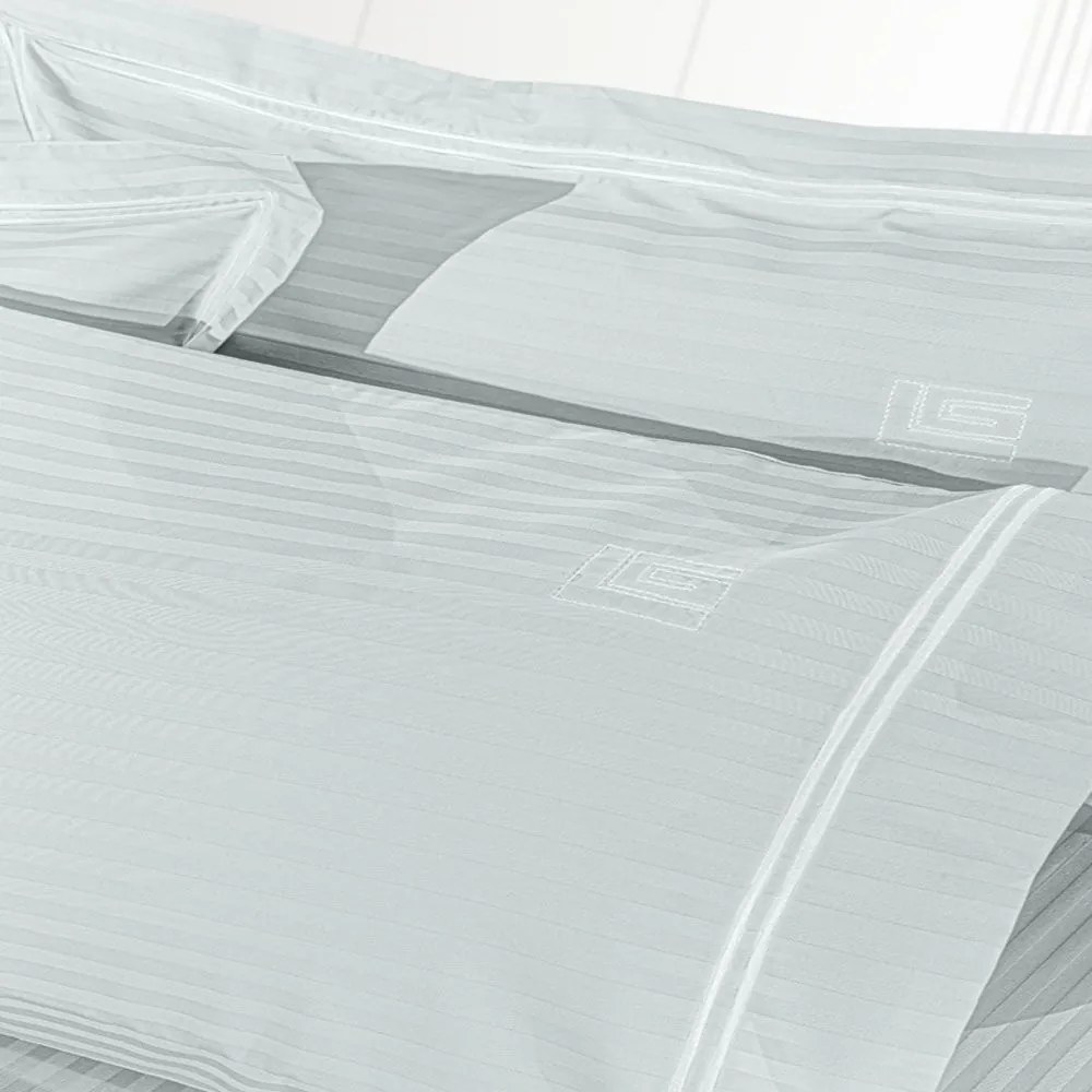 Μαξιλαροθήκες Nice Oxford Moonlight-White Guy Laroche 52X72 100% Βαμβακοσατέν