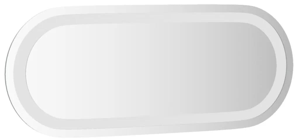 Καθρέφτης Μπάνιου με LED Οβάλ 50x20 εκ. - Διαφανές
