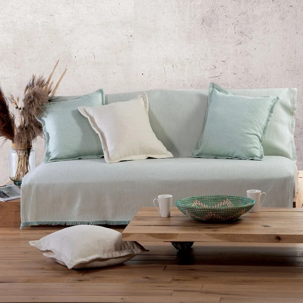 Ριχτάρι Nature Rib-22 Aqua Nef-Nef Πολυθρόνα 170x180cm Cotton-Acrylic