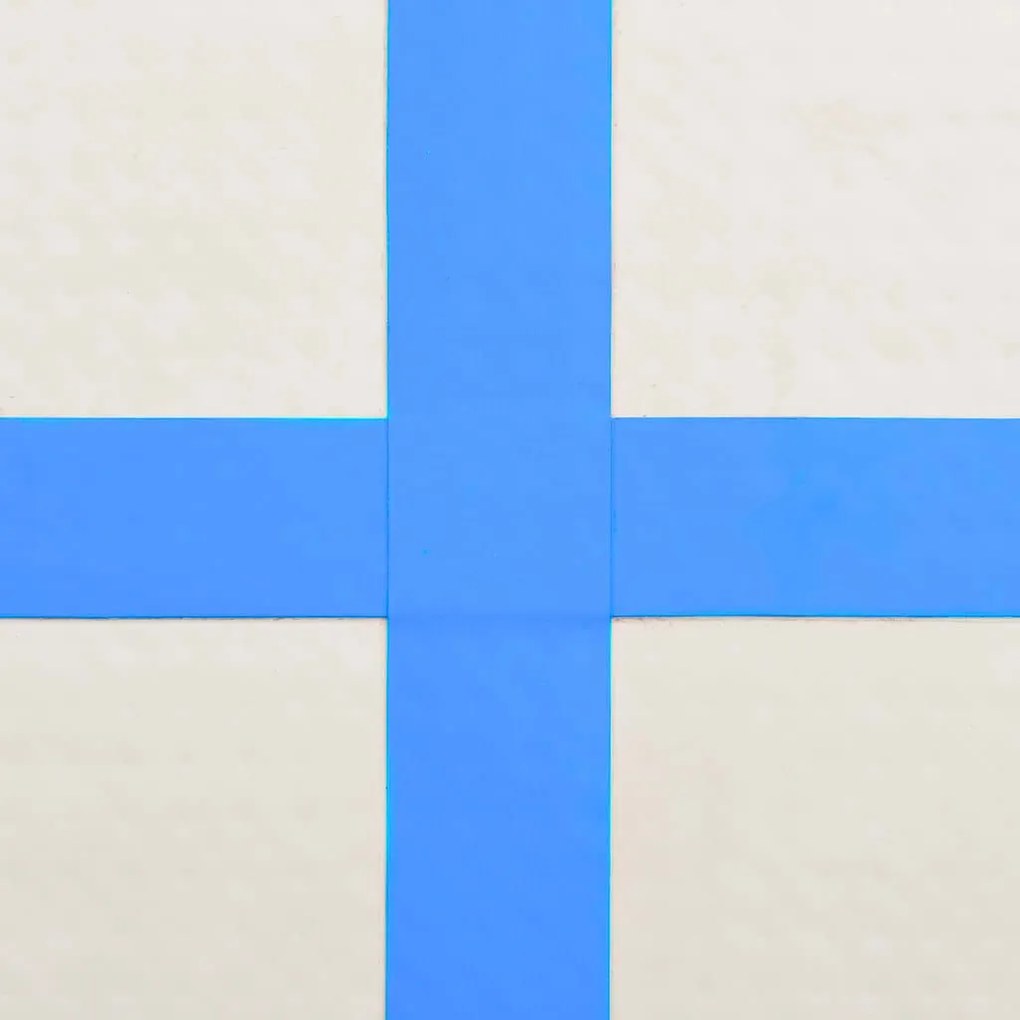 Στρώμα Ενόργανης Φουσκωτό Μπλε 600 x 100 x 20 εκ. PVC με Τρόμπα - Μπλε
