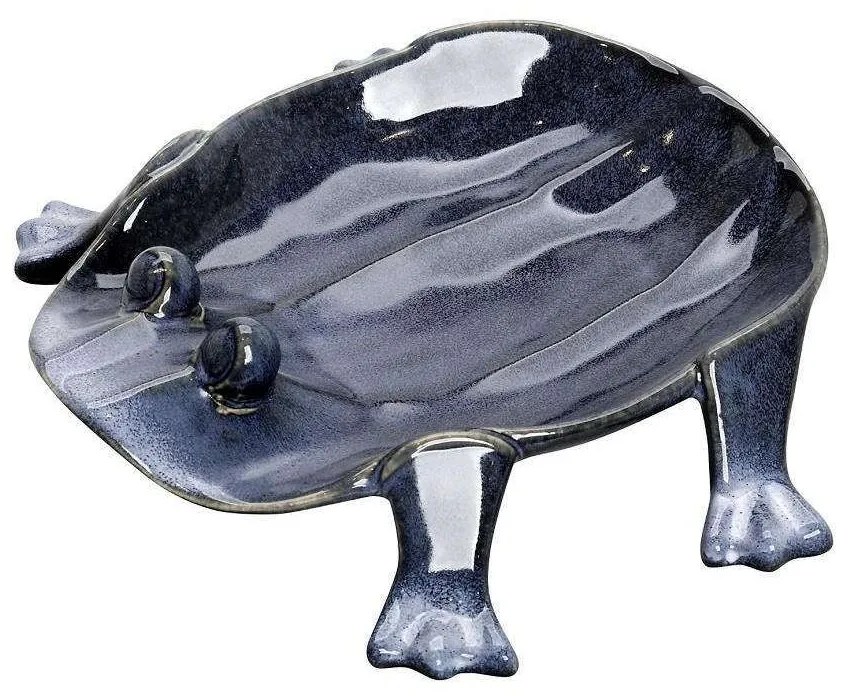 Διακοσμητικό Πιάτο Βάτραχος VAT129 Μπλε 6X27,7X26,6Cm Espiel Ceramic