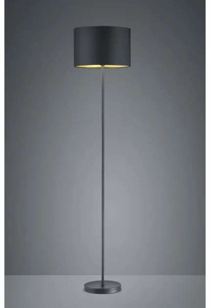 Επιδαπέδιο Φωτιστικό 1xE27 Μαύρο-Χρυσό Hostel 408200179 Trio Lighting-408200179-Μαύρο-Χρυσό 408200179