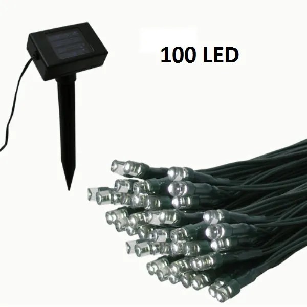 100 ηλιακά χριστουγεννιάτικα φωτάκια LED 0305 OEM