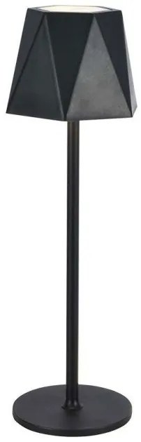 Επιτραπέζιο Φωτιστικό 4W 150lm 100° IP20 CCT 3σε1 Επαναφορτιζόμενο Touch Dimmable Μαύρο 10330 VTAC-10330-Μαύρο 10330